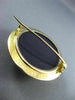 ESTATE EXTRA LARGE 14KT YELLOW GOLD EVIL EYE BARON ROTHSCHILD BROOCH PIN #26363