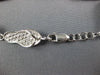LONG 14KT WHITE GOLD 3D HANDCRAFTED MULTI SLIPPER CINDERELLA FUN BRACELET #27019