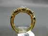 ESTATE LARGE 2.09CT ROUND DIAMOND 18KT ROSE GOLD 3D MULTI ROW INFINITY LOVE RING