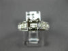 .92CT DIAMOND 14KT WHITE GOLD PRINCESS LUCIDA SEMI MOUNT ENGAGEMENT RING #23799