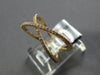 ESTATE .22CT DIAMOND 18KT ROSE GOLD 3D CLASSIC CRISS CROSS INFINITY LOVE RING