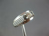 ESTATE .25CT DIAMOND 14KT WHITE GOLD 3D CLASSIC ROUND MENS RING