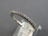 .26CT DIAMOND 14KT WHITE GOLD CLASSIC 2MM SEMI ETERNITY WEDDING ANNIVERSARY RING