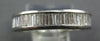 3.37CT DIAMOND PLATINUM BAGUETTE ETERNITY CHANNEL MULTI HEART ANNIVERSARY RING