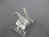 ESTATE .45CT DIAMOND 18KT WHITE GOLD CLASSIC CLASSIC CRISS CROSS SNAKE FUN RING