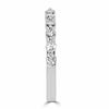 .53CT DIAMOND 18KT WHITE GOLD 3D SEMI ETERNITY 10 STONE WEDDING ANNIVERSARY RING