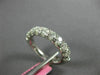 ESTATE LARGE 1.23CT DIAMOND 18KT WHITE GOLD COMFORT FIT WEDDING ANNIVERSARY RING