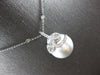 EXTRA LARGE .44CT DIAMOND & AAA SOUTH SEA PEARL 18K WHITE GOLD INFINITY NECKLACE