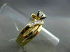 ESTATE .97CT DIAMOND 14K YELLOW GOLD WEDDING & ENGAGEMENT RING STUNNING!! #246