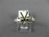 ESTATE .35CT DIAMOND 14KT WHITE GOLD FILIGREE SEMI MOUNT ENGAGEMENT RING #22421