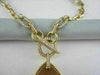 ANTIQUE 18KT DIAMOND & CITRINE DESIGNER DROP NECKLACE