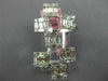EXTRA LARGE 1.18CT ROUND & BAGUETTE DIAMOND 18KT WHITE GOLD 3D MULTI SQUARE RING