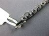 8.06CT DIAMOND & AAA SAPPHIRE 18KT WHITE GOLD 3D OVAL & ROUND TENNIS BRACELET
