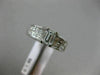1.65CT PRINCESS & EMERALD CUT DIAMOND 14KT WHITE GOLD SOLITAIRE ENGAGEMENT RING