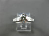 ESTATE 1.45CT ROUND DIAMOND 14KT WHITE GOLD SOLITAIRE ENGAGEMENT RING #22131