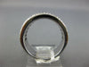3.70CT DIAMOND & AAA RAINBOW SAPPHIRE 14K WHITE GOLD PRINCESS INVISIBLE FUN RING