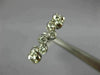ESTATE .53CT DIAMOND 14KT WHITE GOLD ETOILE BEZEL ELEVEN STONE ANNIVERSARY RING