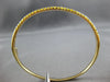 1.1CT INTENSE FANCY YELLOW DIAMOND 18KT YELLOW GOLD SHARED PRONG BANGLE BRACELET