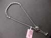 ESTATE 1.05CT DIAMOND & AAA SAPPHIRE 14KT WHITE GOLD ADJUSTABLE TENNIS BRACELET