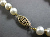 ESTATE AAA SOUTH SEA PEARL 14K YELLOW GOLD MULTI BEADED FILIGREE BRACELET #27656