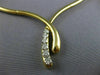 ESTATE .70CT DIAMOND 18K YELLOW GOLD CLASSIC JOURNEY BAMBOO LINK NECKLACE #21243