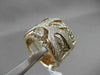 ESTATE LARGE 2.47CTW WHITE & FANCY DIAMOND 14KT ROSE GOLD 3D TREE OF LIFE RING