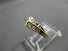 ANTIQUE .35CT BAGUETTE & ROUND DIAMOND 14K YELLOW GOLD ABSTRACT PINKY RING 22473