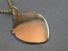 ANTIQUE 14K ROSE GOLD BLUE ENAMEL FILIGREE STAR OF DAVID FLOATING PENDANT #28994