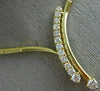 ESTATE 1.05CT DIAMOND 18KT YELLOW GOLD 3D CLASSIC JOURNEY DROP NECKLACE #12018