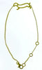 ESTATE .19CT FANCY YELLOW DIAMOND 18KT YELLOW GOLD 3D HAPPY DOG FUN BRACELET