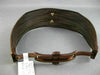 ESTATE LARGE .85CT DIAMOND 18KT GOLD & STAINLESS STEEL 3D FLOWER BANGLE BRACELET