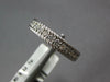 .32CT DIAMOND 14K WHITE GOLD 3D FILIGREE MILGRAIN SEMI ETERNITY ANNIVERSARY RING