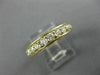 .77CT DIAMOND 14KT YELLOW GOLD 3D CLASSIC SEMI ETERNITY WEDDING ANNIVERSARY RING