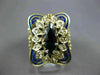 ESTATE .9CT DIAMOND & AAA SAPPHIRE 14K YELLOW GOLD INTERCHANGEABLE RING BRACELET