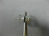 1.40CT ROUND & PRINCESS DIAMOND 14K WHITE GOLD OPEN FILIGREE CHANDELIER EARRINGS