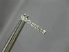 ESTATE .50CT DIAMOND 14KT WHITE GOLD 3D CLASSIC OVAL INSIDE OUT HOOP EARRINGS