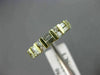 .75CT ROUND & BAGUETTE DIAMOND 14KT YELLOW GOLD SEMI ETERNITY WEDDING RING #1180