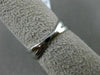 ESTATE WIDE .55CT DIAMOND 18KT WHITE GOLD 3D MULTI ROW CRISS CROSS X LOVE RING