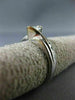 ESTATE .65CT MARQUISE & ROUND DIAMOND 14KT WHITE GOLD 3D ENGAGEMENT RING #6388