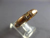 .43CT DIAMOND 18K ROSE GOLD 3D HAND CRAFTED ETERNITY SOLID OVAL ANNIVERSARY RING