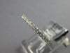 .33CT DIAMOND 18K WHITE GOLD 3D ROUND 2mm SEMI ETERNITY WEDDING ANNIVERSARY RING