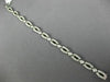 ESTATE WIDE 2.80CT DIAMOND 14K WHITE GOLD 3D MATTE ETOILE TENNIS BRACELET #21539