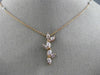 GIA 1.44CT FANCY PINK DIAMOND 18KT WHITE & ROSE GOLD FLOWER BY THE YARD NECKLACE