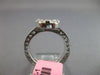 1.30CT DIAMOND 18KT WHITE GOLD ROUND CLUSTER FLOWER INTERCHANGEABLE RING/PENDANT