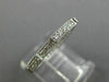 ANTIQUE .48CT DIAMOND 18K WHITE GOLD 3D FILIGREE WEDDING ANNIVERSARY RING #18635