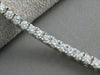 ANTIQUE 3.40CT DIAMOND 14K WHITE GOLD MODERN RECTANGLE BRACELET 7" F/G VVS #1495