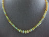 LARGE 70.36CT DIAMOND & AAA OPAL 14KT YELLOW GOLD 3D GRADUATING BEAD NECKLACE