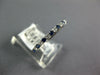 .47CT DIAMOND & AAA SAPPHIRE 14KT WHITE GOLD 2MM SEMI ETERNITY ANNIVERSARY RING