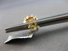 .47CT DIAMOND & AAA SOUTH SEA PEARL 18KT ROSE AND 14KT YELLOW GOLD STUD EARRINGS