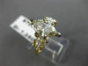 ESTATE 1.85CT MARQUISE CUT DIAMOND 14KT WHITE GOLD 3D GRADUATING ENGAGEMENT RING